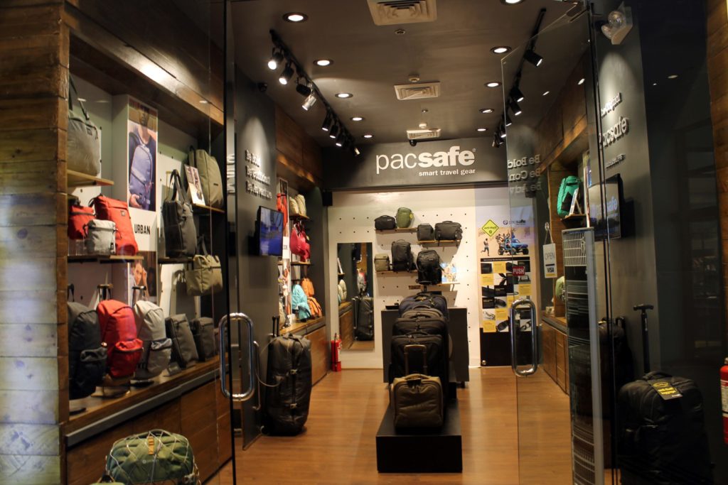 PACSAFE Flagship store launch