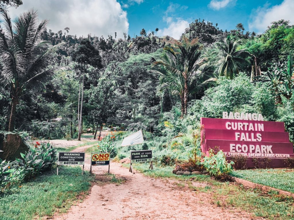 Curtain Falls - Campawan, Baganga