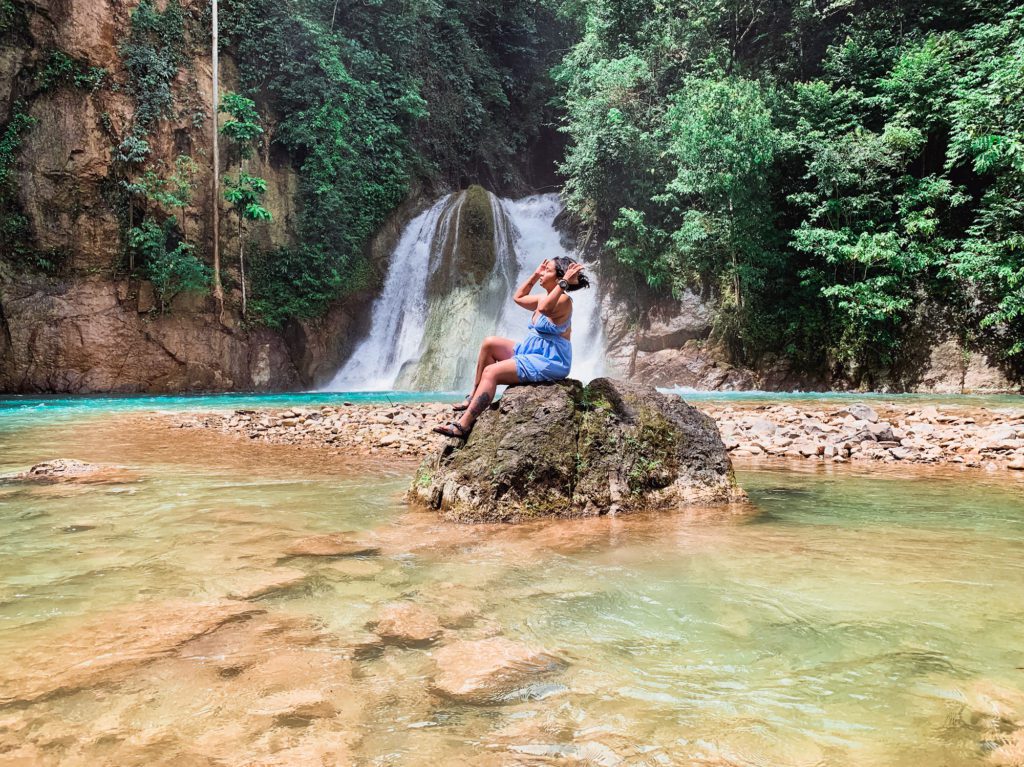 waterfalls in boston davao oriental