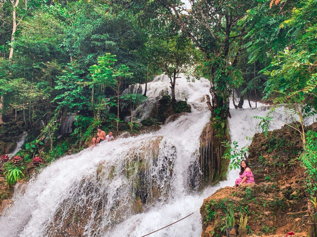 waterfalls in boston davao oriental