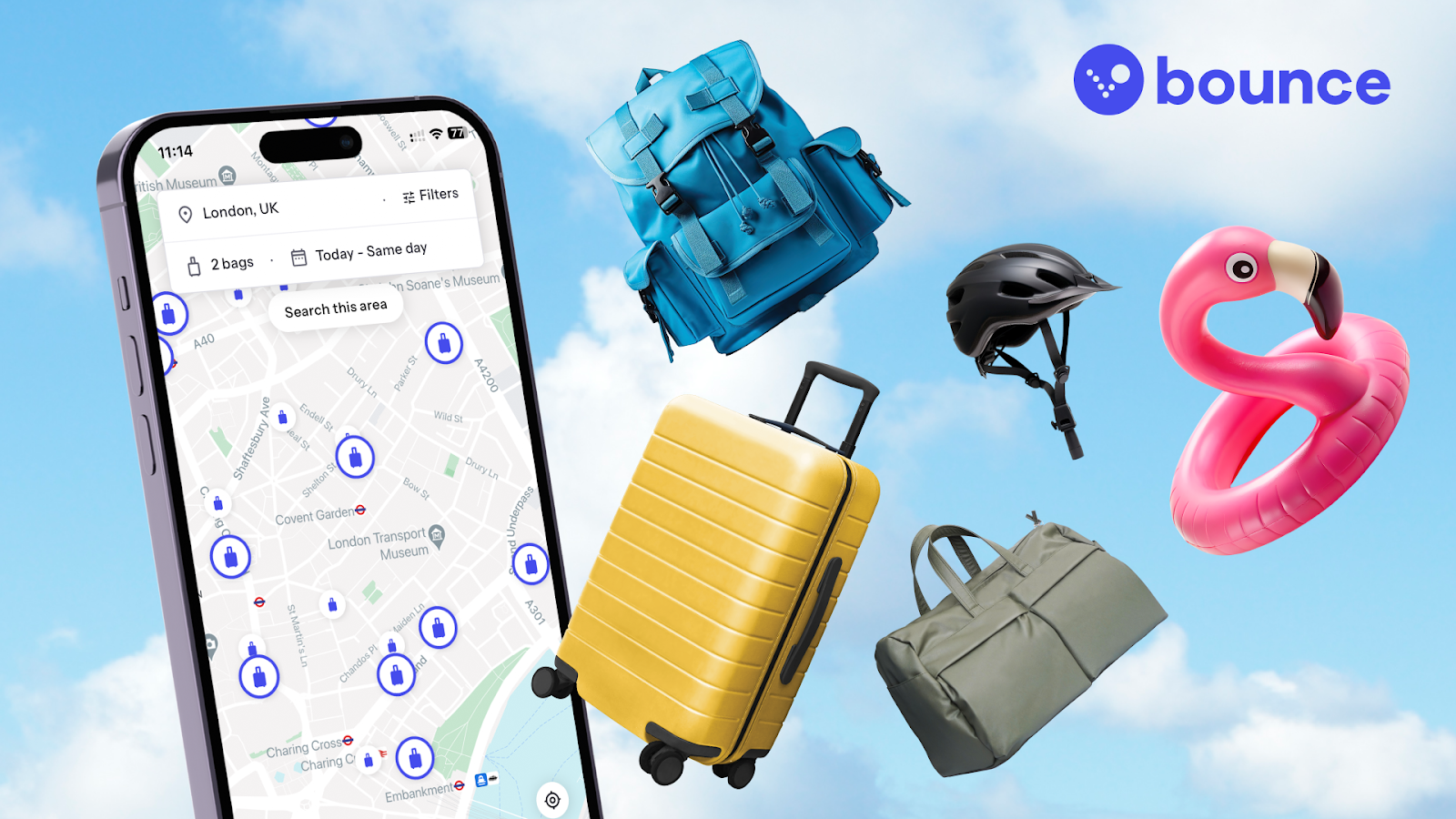 bounce luggage storage